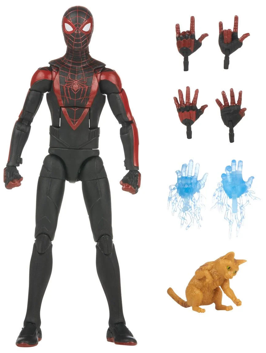 Miles Morales (Spider-Man2 Upgraded Suit)- MARVEL LEGENDS - Hasbro (Marvel Legends Gamerverse) action figure collectible [Barcode 5010996126153] - Main Image 3