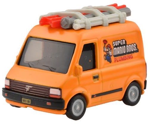 Hot Wheels: The Super Mario Bros. Movie: Super Mario Bros. Van - Mattel (Hot Wheels) (The Super Mario Bros. Movie) action figure collectible - Main Image 3