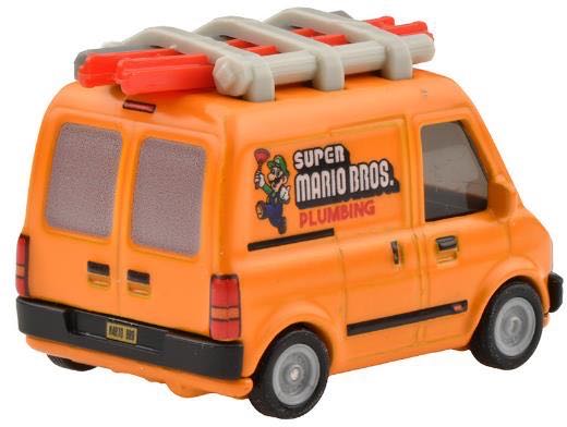Hot Wheels: The Super Mario Bros. Movie: Super Mario Bros. Van - Mattel (Hot Wheels) (The Super Mario Bros. Movie) action figure collectible - Main Image 4
