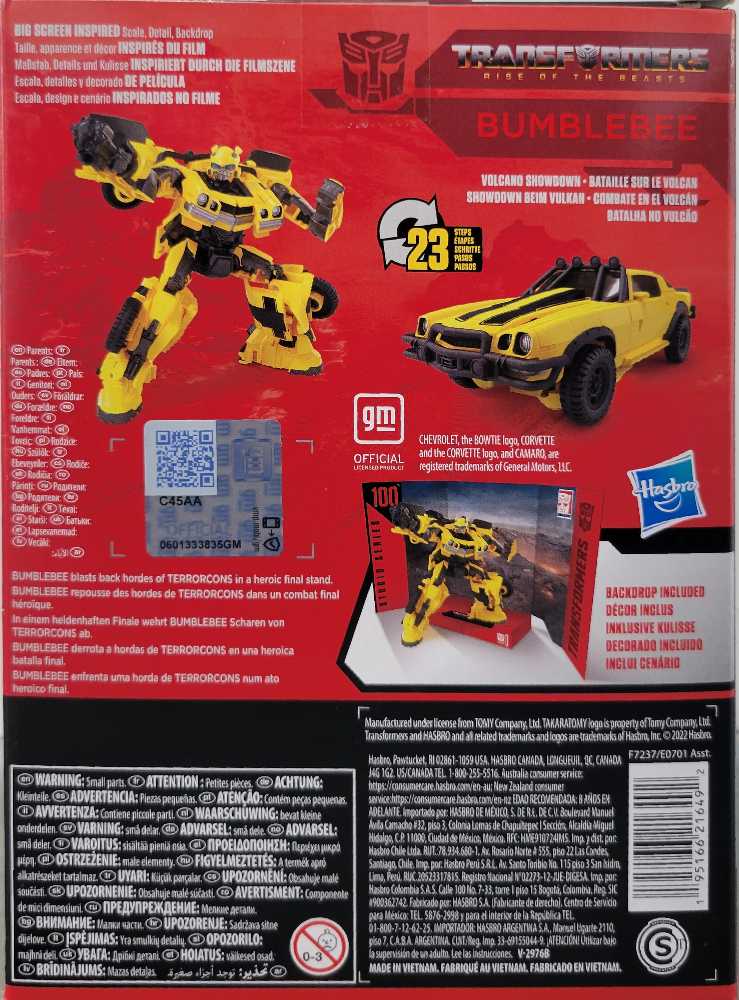100 Bumblebee  - Hasbro (Studio Series) action figure collectible - Main Image 3