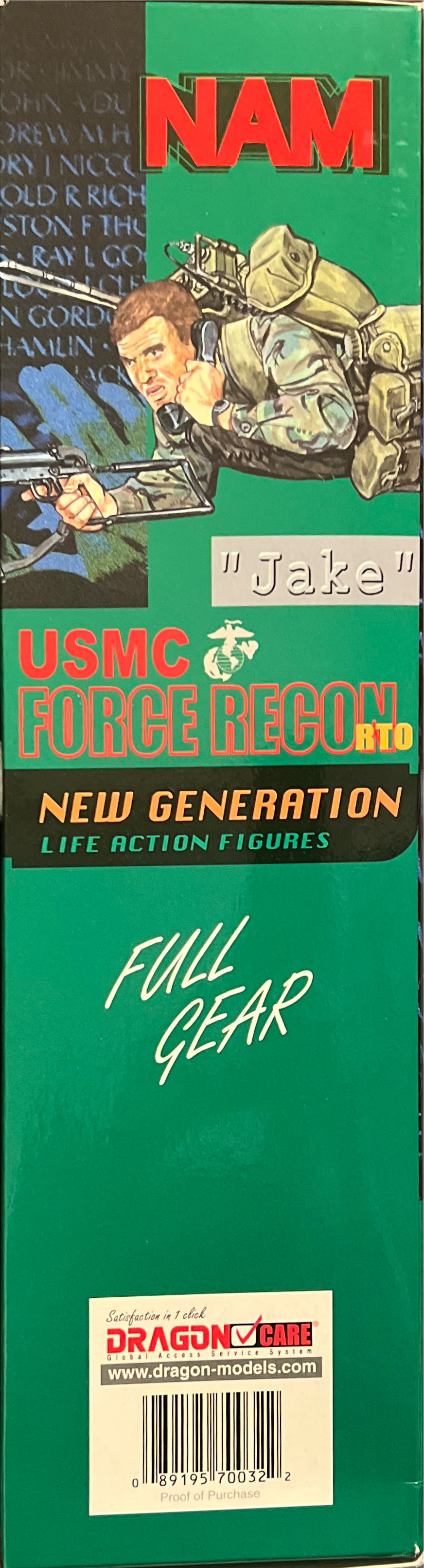 Dragon Nam Series 1 6 Action Figure Usmc Force Recon Rto ”Jake” #70032 No Box. - Dragon Models Ltd. (New Generation) action figure collectible [Barcode 089195700322] - Main Image 4