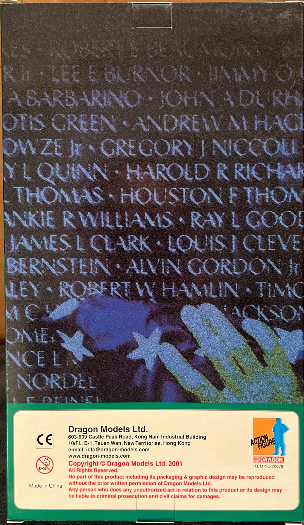 New Generation NAM M60 Gunner ”James” - Dragon Models Ltd. (New Generation) action figure collectible [Barcode 089195700780] - Main Image 2