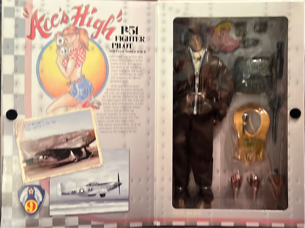 The Ultimate Soldier P-51 Fighter Pilot - 21st Century Toys (The Ultimate Soldier X-D Xtreme Detail) action figure collectible [Barcode 638748336480] - Main Image 4