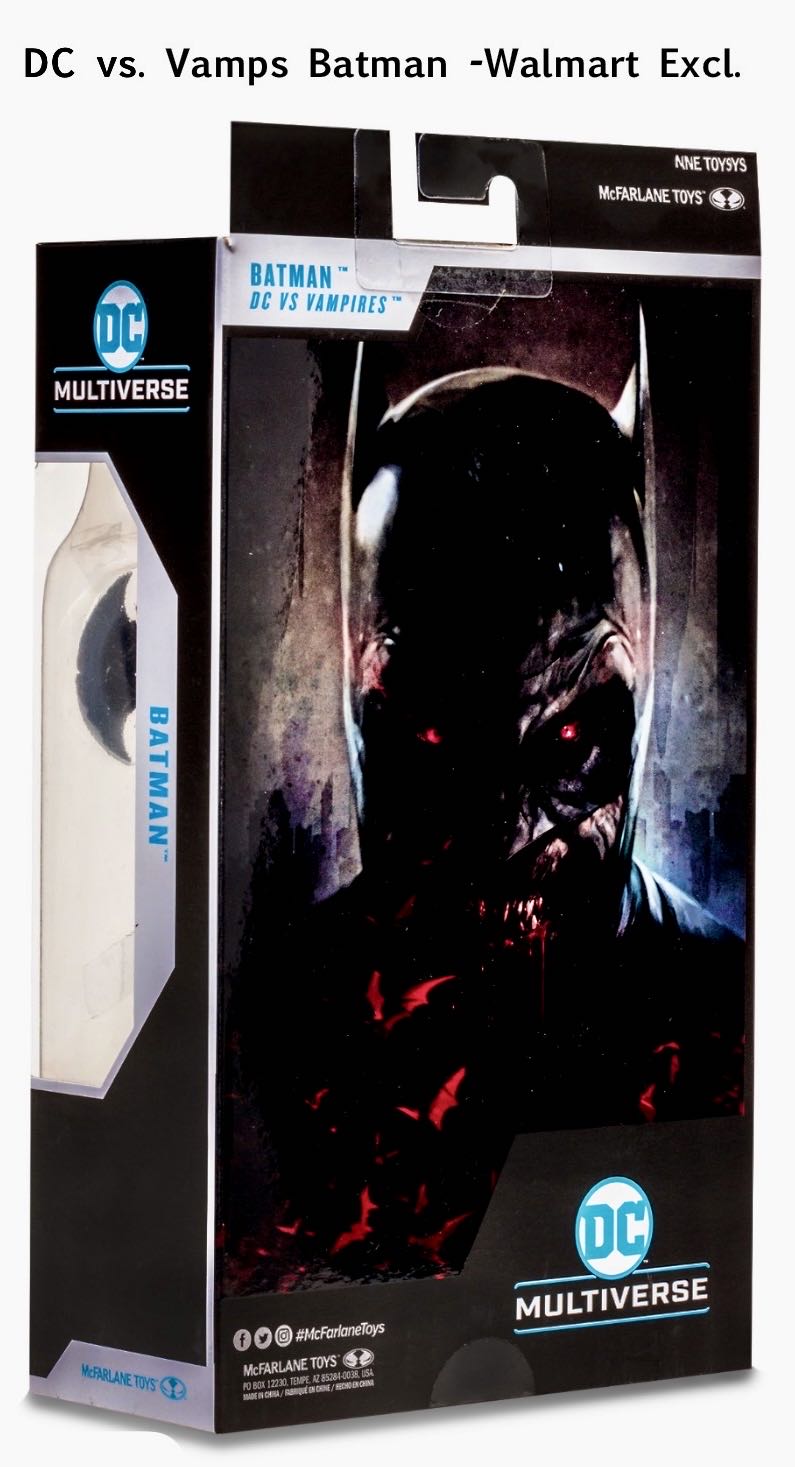 DC Multiverse Gold Label DC vs Vampires Series BATMAN (Walmart Exclusive) - Mcfarlane (DC Multiverse) action figure collectible - Main Image 2