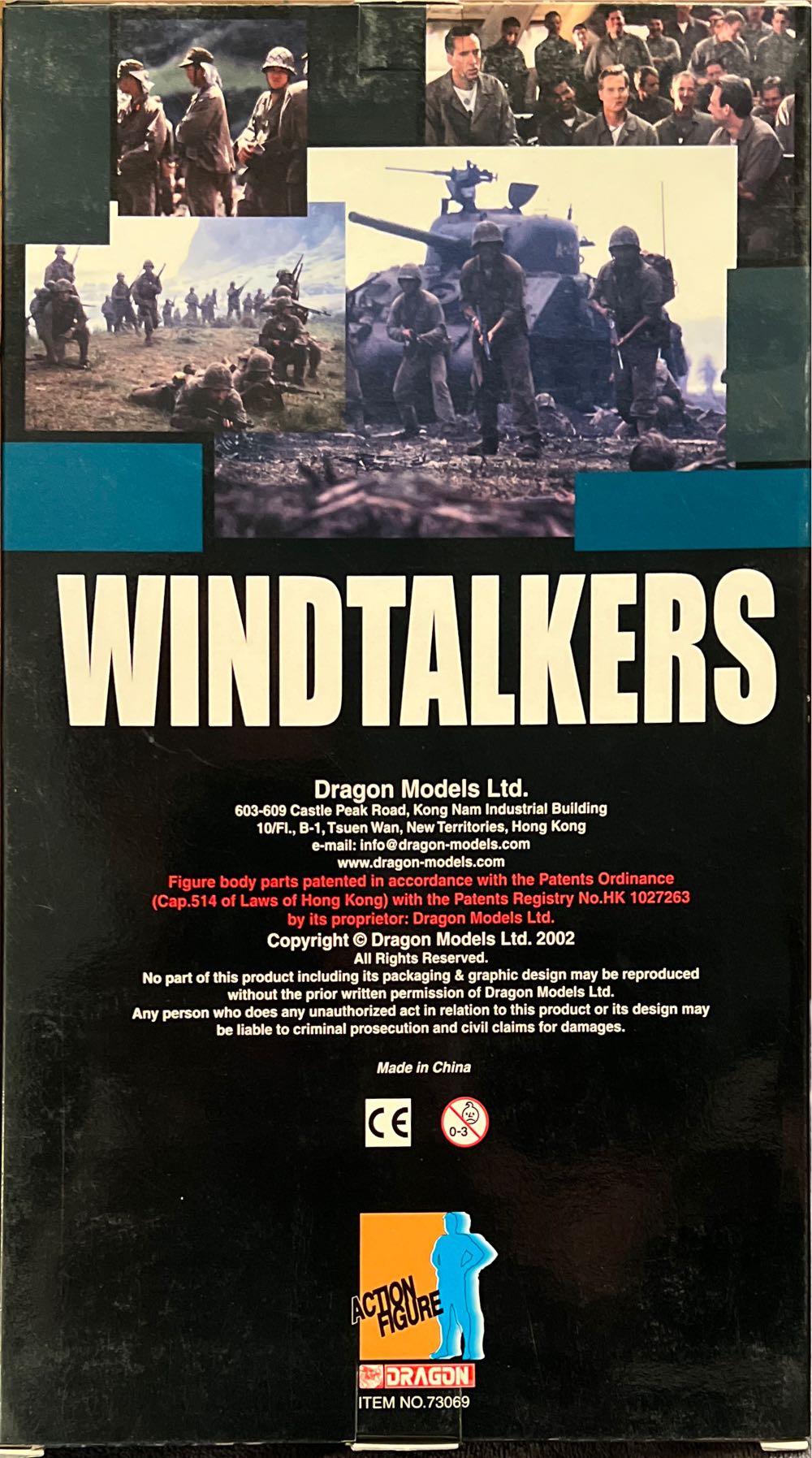 Windtalkers Dragon Nicolas Cage As Corporal Joe Enders 12” 1 6 Scale Action Figure - Dragon Models Ltd. (Windtalkers) action figure collectible [Barcode 089195730695] - Main Image 2