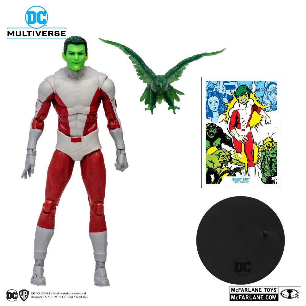 Beast Boy - DC - TEEN TITANS (Teen Titans) action figure collectible [Barcode 787926170191] - Main Image 3