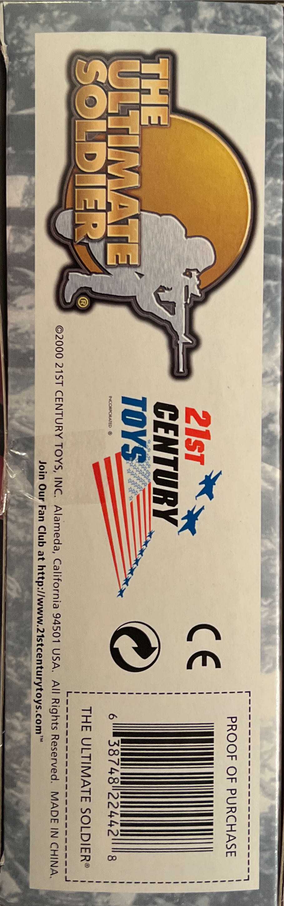 The Ultimate Soldier Battle Of The Bulge 4th Armored Division Infantry - 21st Century Toys (The Ultimate Soldier WWII) action figure collectible [Barcode 638748224428] - Main Image 3