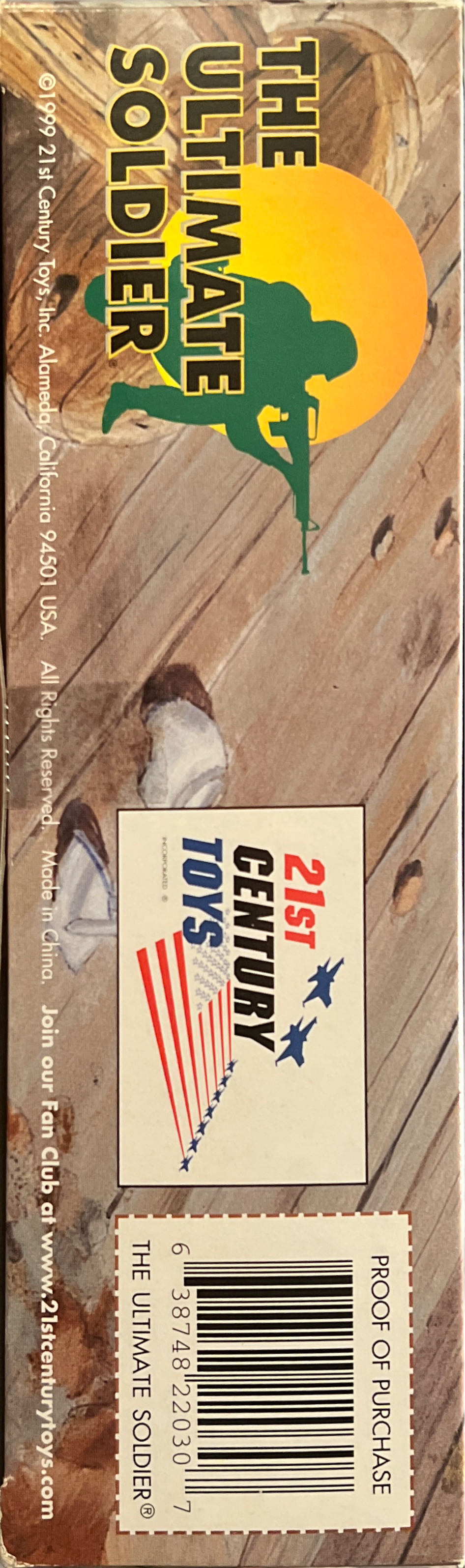 The Ultimate Soldier British Paratrooper - 21st Century Toys (The Ultimate Soldier WWII) action figure collectible [Barcode 638748220307] - Main Image 3