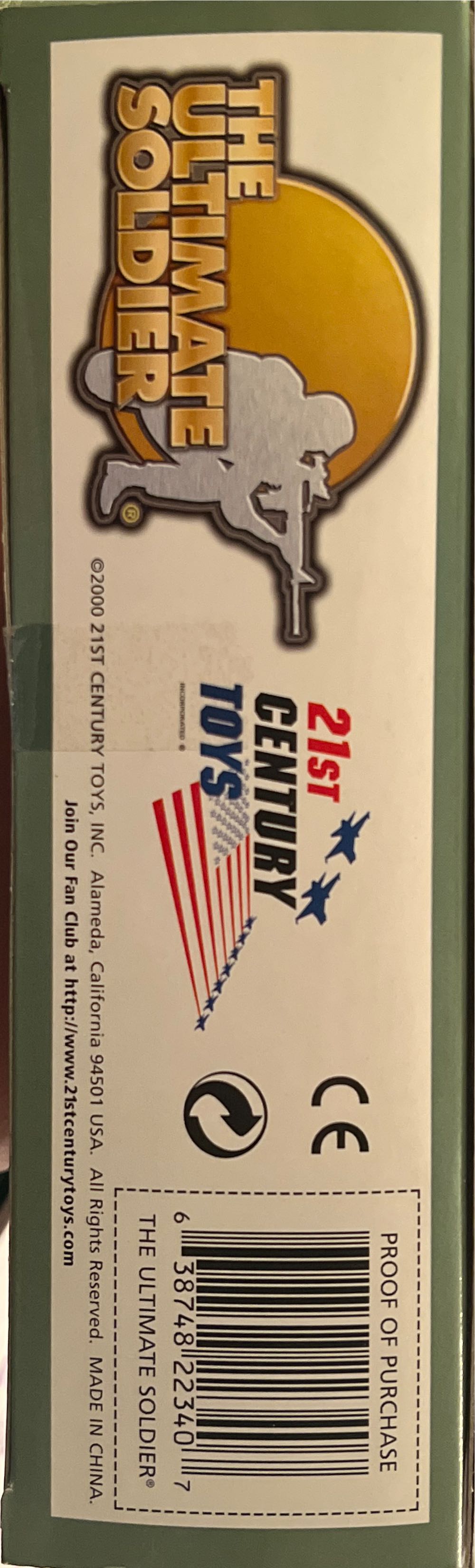 The Ultimate Soldier U.S.M.C. Jungle Fighter - 21st Century Toys (The Ultimate Soldier WWII) action figure collectible [Barcode 638748223407] - Main Image 3