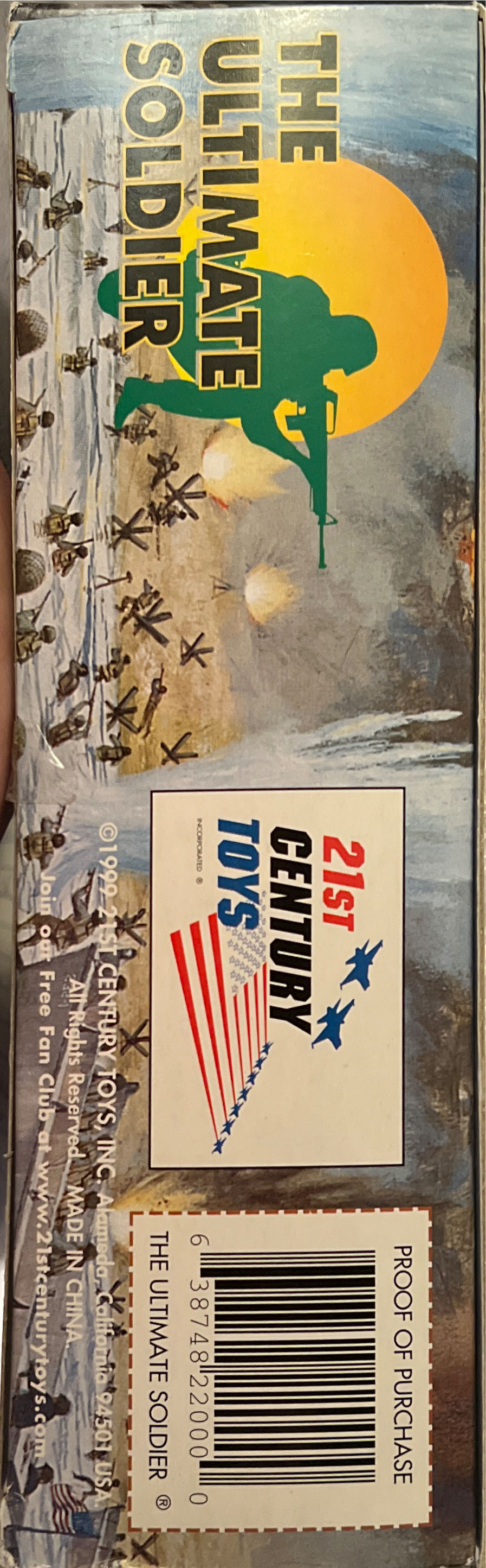 The Ultimate Soldier 29th Infantry D-Day - 21st Century Toys (The Ultimate Soldier WWII) action figure collectible [Barcode 638748220000] - Main Image 3