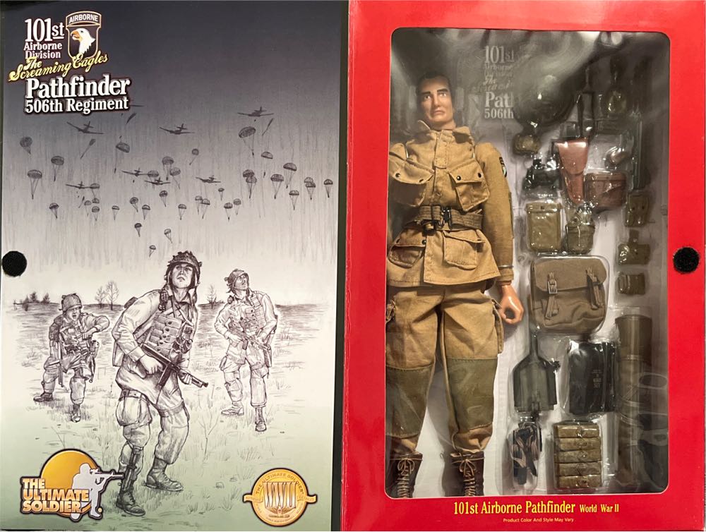 The Ultimate Soldier 101st Airborne Division The Screaming Eagles Pathfinder 506th Regiment - 21st Century Toys (The Ultimate Soldier WWII) action figure collectible [Barcode 638748223209] - Main Image 4