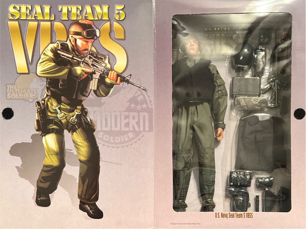The Ultimate Soldier Seal Team 5 Vbss - 21st Century Toys (The Ultimate Modern Soldier) action figure collectible [Barcode 638748222202] - Main Image 4