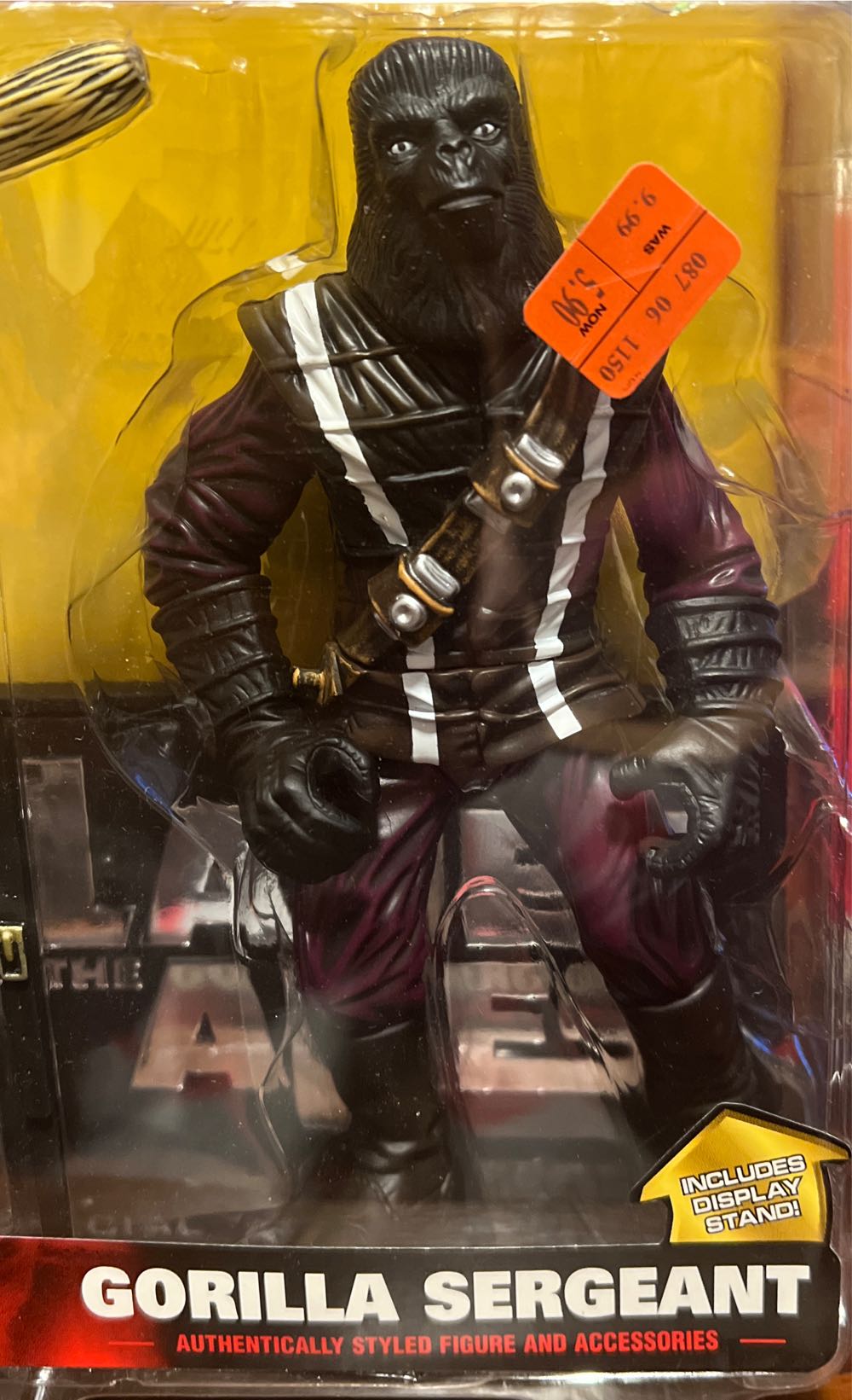 Planet Of The Apes: Gorilla Sargent - Hasbro action figure collectible [Barcode 076930109434] - Main Image 3