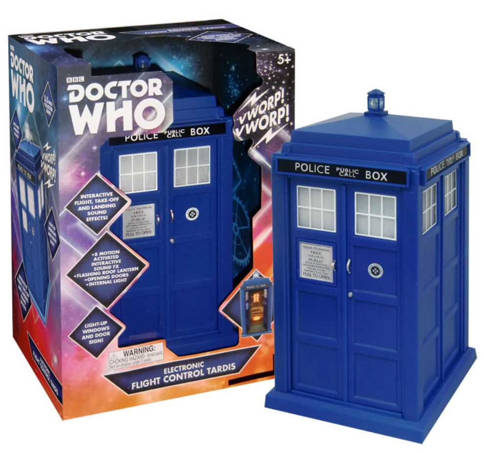 12th Doctor Electronic Flight Control Tardis - Character Options (Doctor Who) action figure collectible [Barcode 882041026610] - Main Image 3