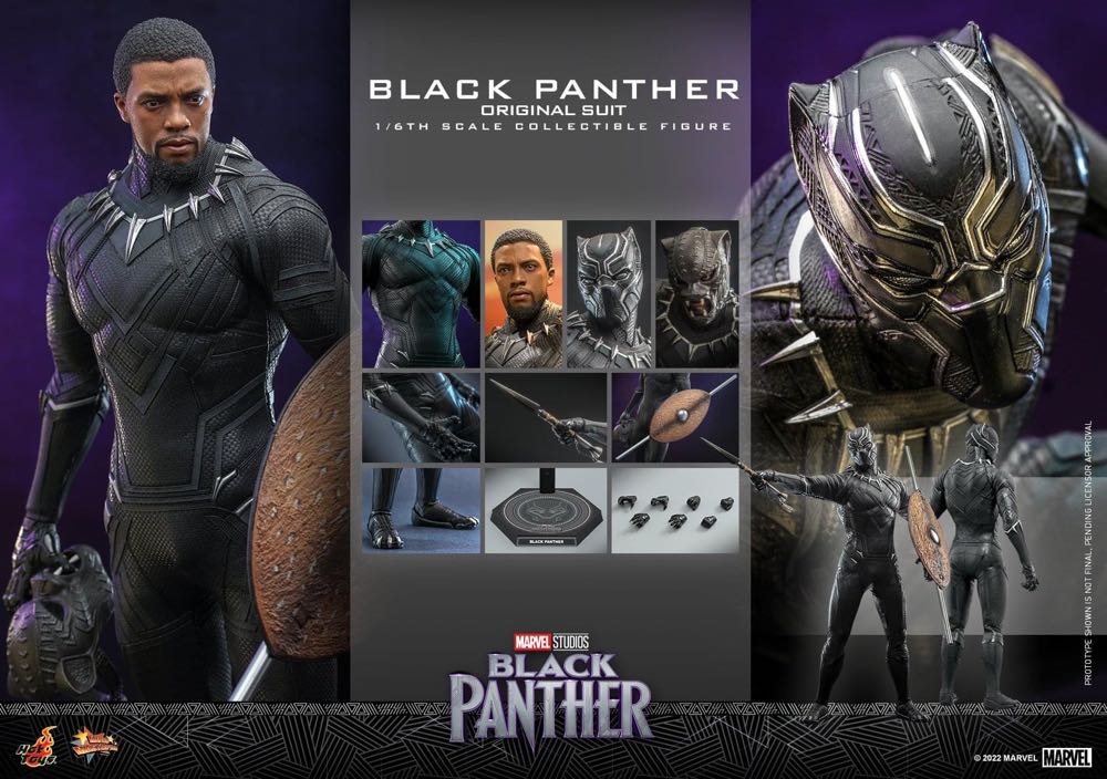 Black Panther - Hot Toys (Black Panther) action figure collectible - Main Image 4