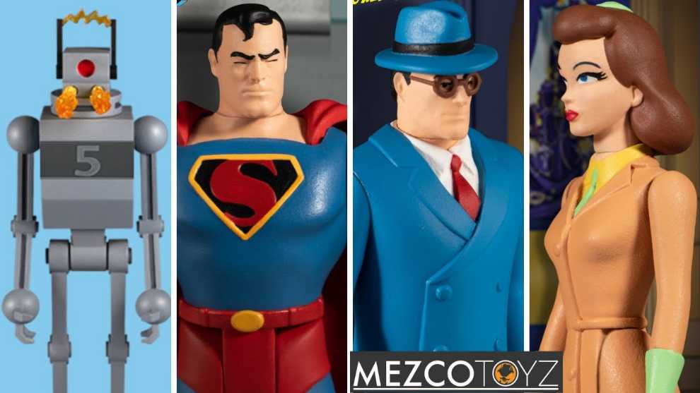 Mezco 5 Points Superman Deluxe Box Set Mechanical Monsters (1941) - Mezco (Superman: The Mechanical Monsters) action figure collectible [Barcode 696198170702] - Main Image 3