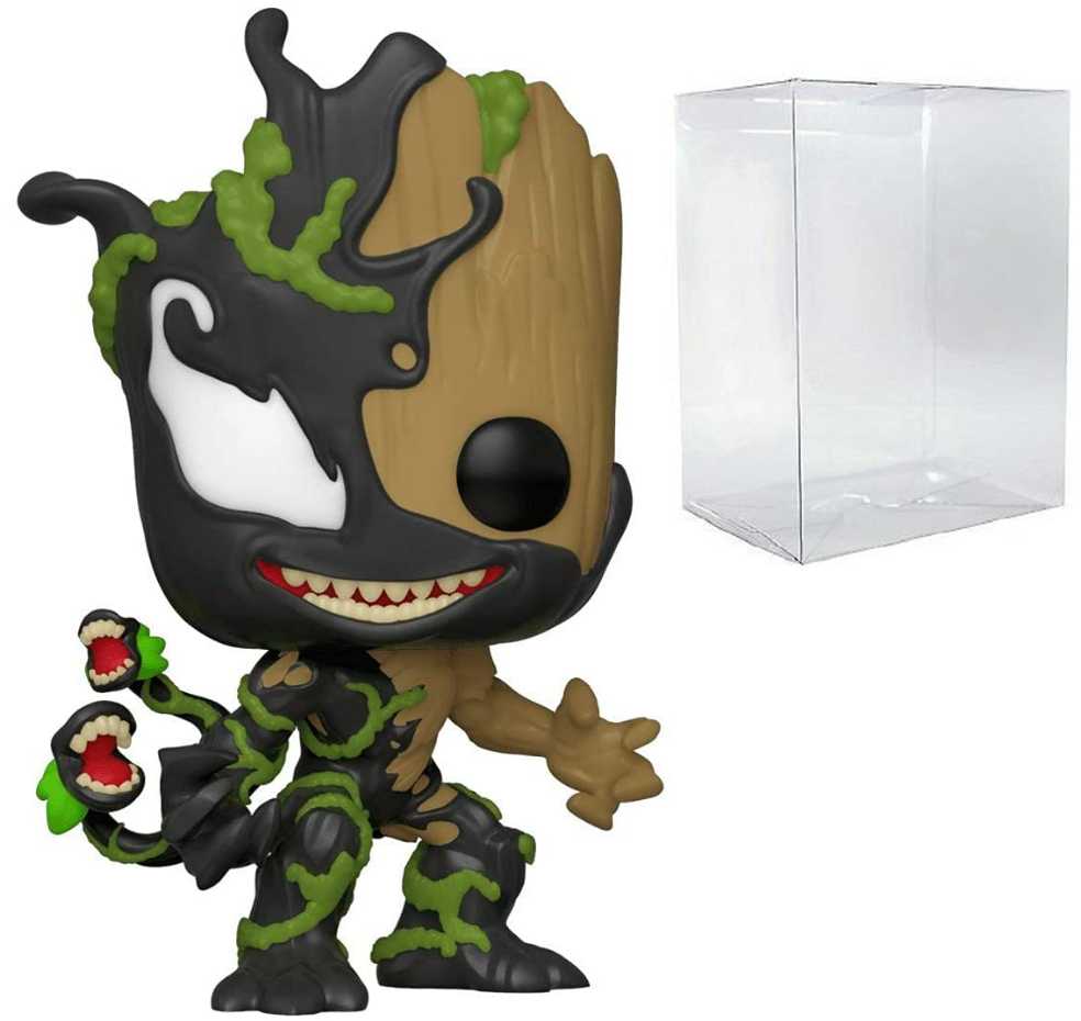 Marvel: Funko Pop! Spider-Man Maximum Venom - Venomized Groot #601 - Funko (Marvel Venom) action figure collectible [Barcode 889698464574] - Main Image 3