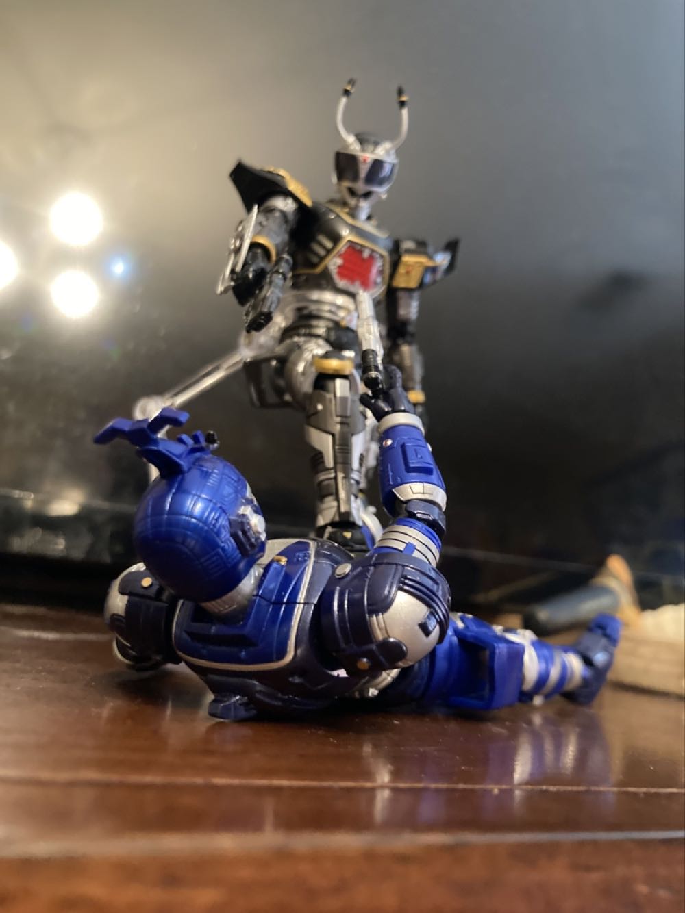 SH Figuarts / Blue Beet / Beetle Fighter - Bandai Tamashii Nations (Juukou B-Fighter) action figure collectible [Barcode 4543112867018] - Main Image 4