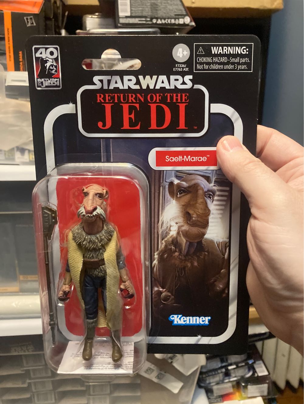 VC132 Saelt-Marae (Yak Face) - Hasbro (Star Wars: Episode VI - Return Of The Jedi) action figure collectible [Barcode 5010996138446] - Main Image 4