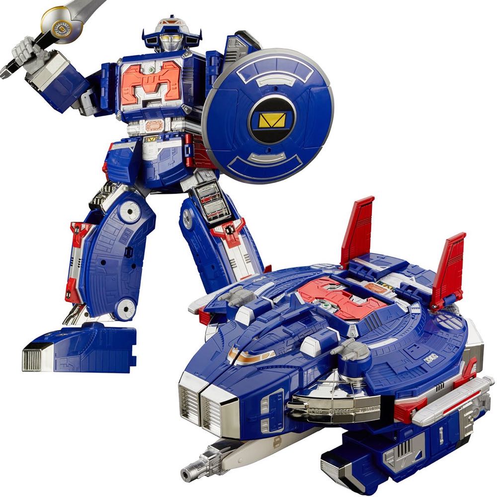 Mighty Morphin Power Rangers Lightning Coll. Zord Ascension Project MZ-0602 In Space Astro Megazord  - Hasbro action figure collectible [Barcode 5010996136374] - Main Image 2