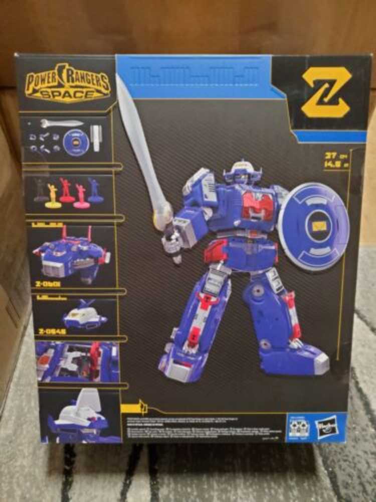 Mighty Morphin Power Rangers Lightning Coll. Zord Ascension Project MZ-0602 In Space Astro Megazord  - Hasbro action figure collectible [Barcode 5010996136374] - Main Image 3