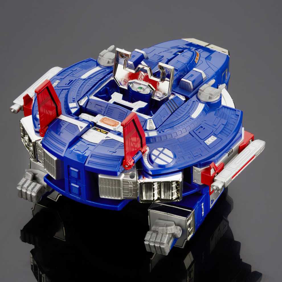Mighty Morphin Power Rangers Lightning Coll. Zord Ascension Project MZ-0602 In Space Astro Megazord  - Hasbro action figure collectible [Barcode 5010996136374] - Main Image 4
