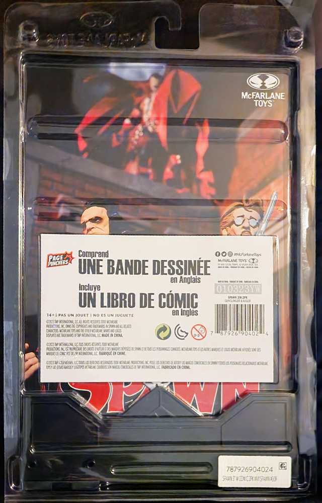 Gunslinger Spawn and Auger - McFarlane Toys (Spawn Page Punchers Wave 1) action figure collectible [Barcode 787926904024] - Main Image 4