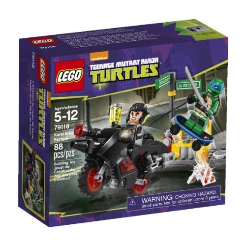 Ninja Turtles Karai Bike Escape 79118  action figure collectible [Barcode 673419212205] - Main Image 1