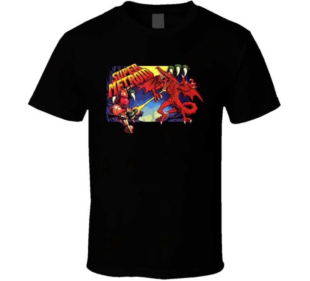 Super Metroid SNES Cartridge Shirt - Small Size - Nintendo action figure collectible [Barcode 847509046883] - Main Image 2