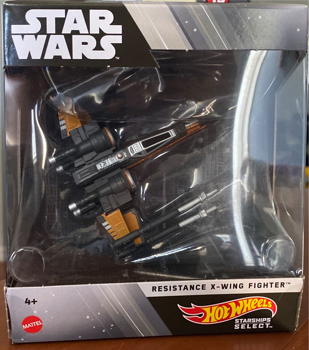 Hot Wheels : New Republic X Wing Fighter - Hot Wheels (Star Wars) action figure collectible [Barcode 194735128044] - Main Image 2
