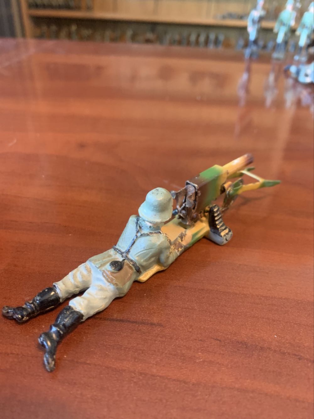 Lineol German Machine Gunner - Lineol (German) action figure collectible - Main Image 2