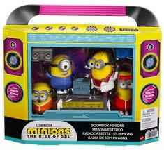 Minions, Boombox - Mattel (The Rise Of Gru) action figure collectible [Barcode 194735020447] - Main Image 1
