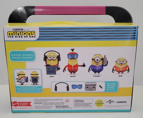Minions, Boombox - Mattel (The Rise Of Gru) action figure collectible [Barcode 194735020447] - Main Image 2