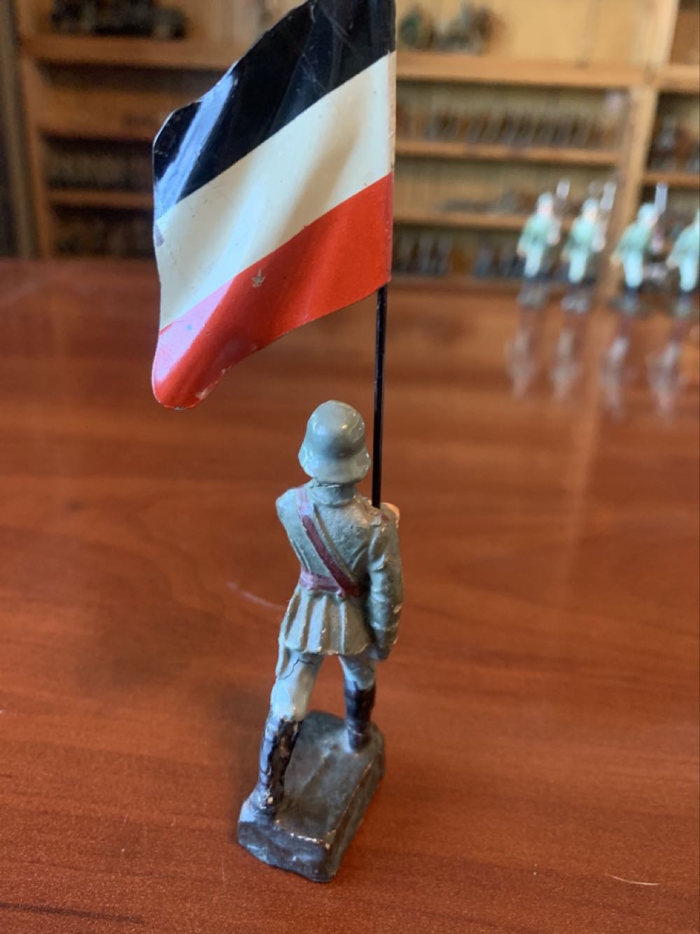 Unmarked German Flag Bearer - Unmarked (German) action figure collectible - Main Image 2