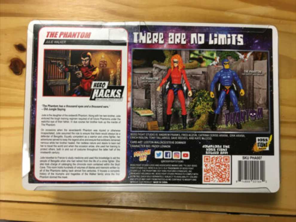 Hero H.A.C.K.S. The Phantom Julie Walker - Boss Fight Studio action figure collectible [Barcode 5273206021642] - Main Image 2