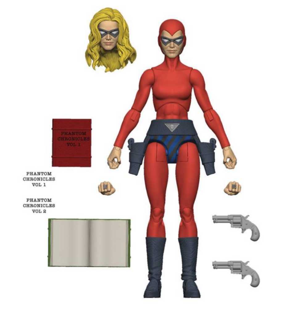 Hero H.A.C.K.S. The Phantom Julie Walker - Boss Fight Studio action figure collectible [Barcode 5273206021642] - Main Image 3