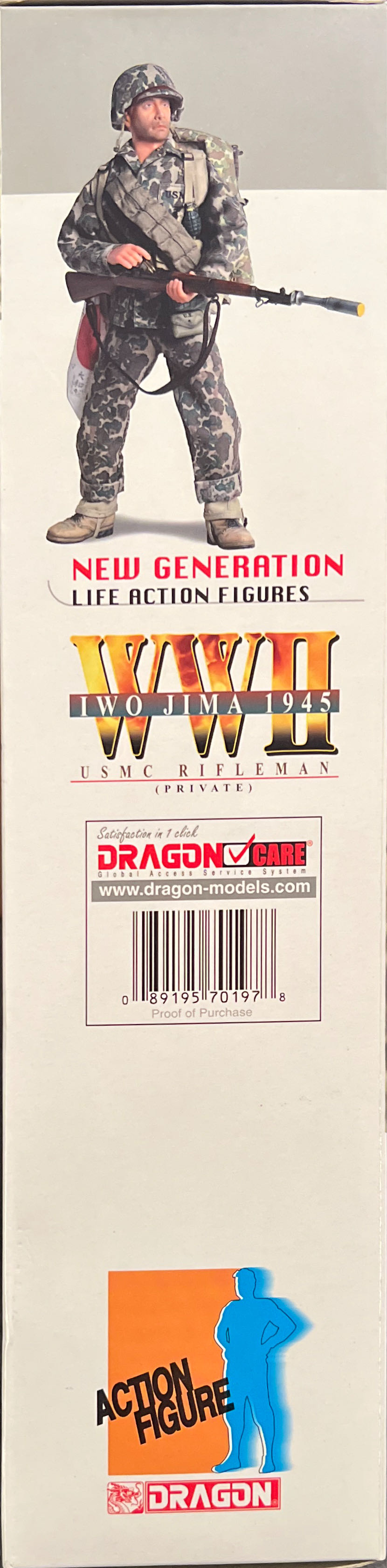 New Generation WWII  Usmc Rifleman ’Zeke’ Iwo Jima 1 6 Scale Action Figure - Dragon Models Ltd. (IWO Jima 1945) action figure collectible [Barcode 089195701978] - Main Image 4