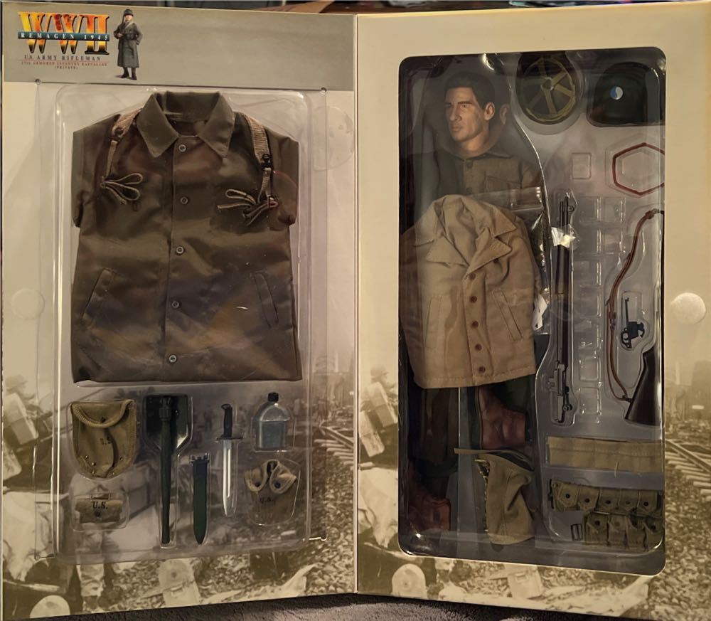 New Generation WWII Us Army Rifleman - Dragon Models Ltd. (Remagen 1945) action figure collectible [Barcode 089195703156] - Main Image 3