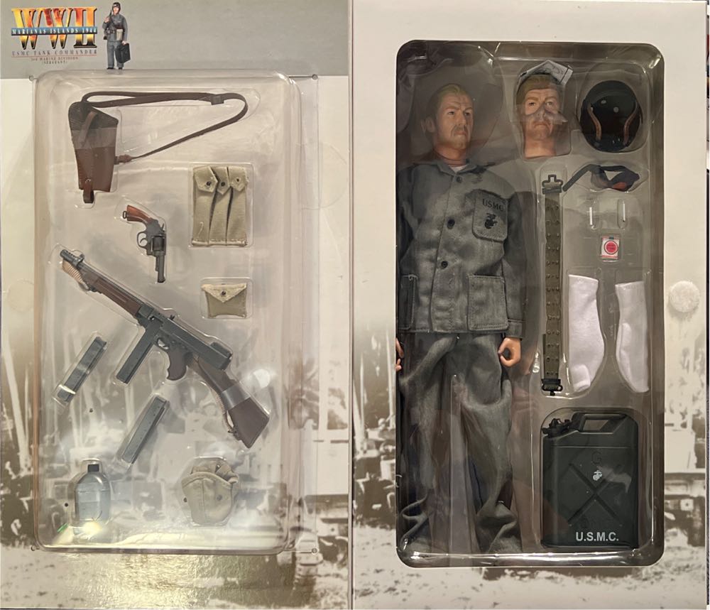 New Generation Usmc Tank Commander 3rd Marine Division (Sergeant) ”Mike Walker” - Dragon Models Ltd. (Marianas Islands 1944) action figure collectible [Barcode 089195704344] - Main Image 3