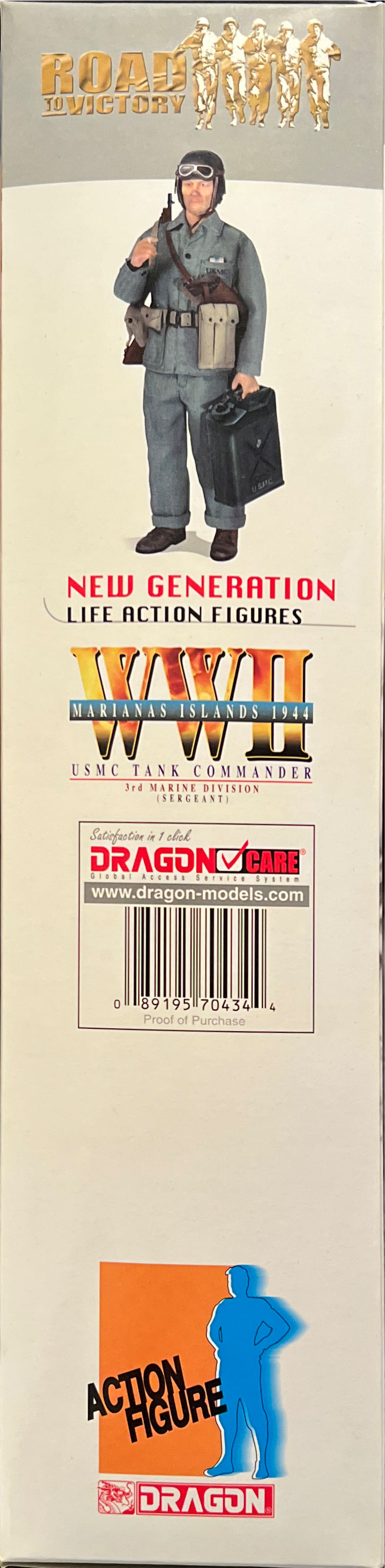 New Generation Usmc Tank Commander 3rd Marine Division (Sergeant) ”Mike Walker” - Dragon Models Ltd. (Marianas Islands 1944) action figure collectible [Barcode 089195704344] - Main Image 4