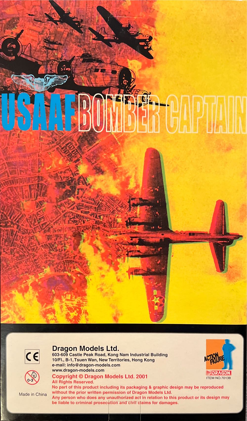 New Generation Usaaf Bomber Captain ”Skip” - Dragon Models Ltd. action figure collectible [Barcode 089195701381] - Main Image 2