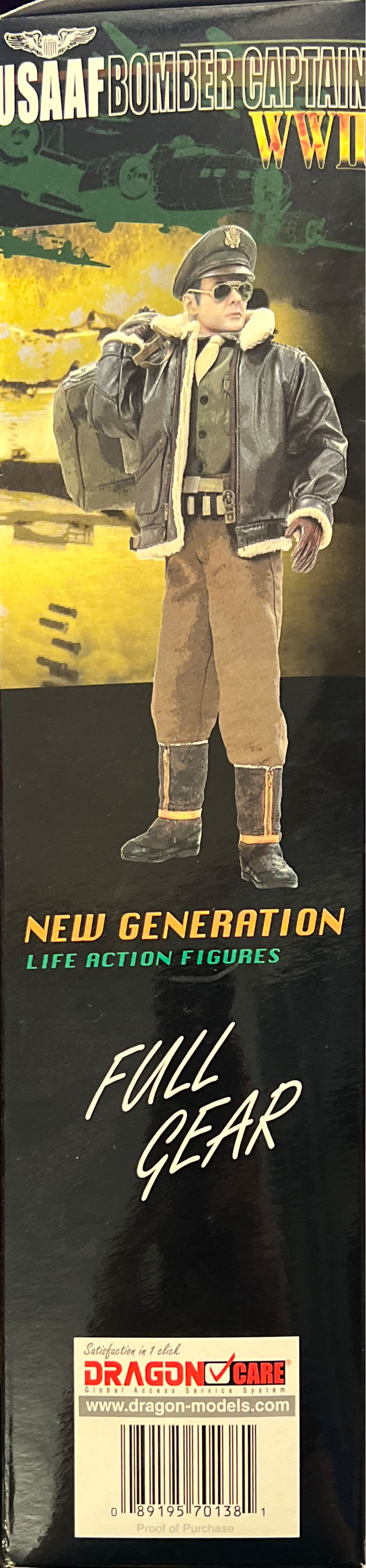 New Generation Usaaf Bomber Captain ”Skip” - Dragon Models Ltd. action figure collectible [Barcode 089195701381] - Main Image 3