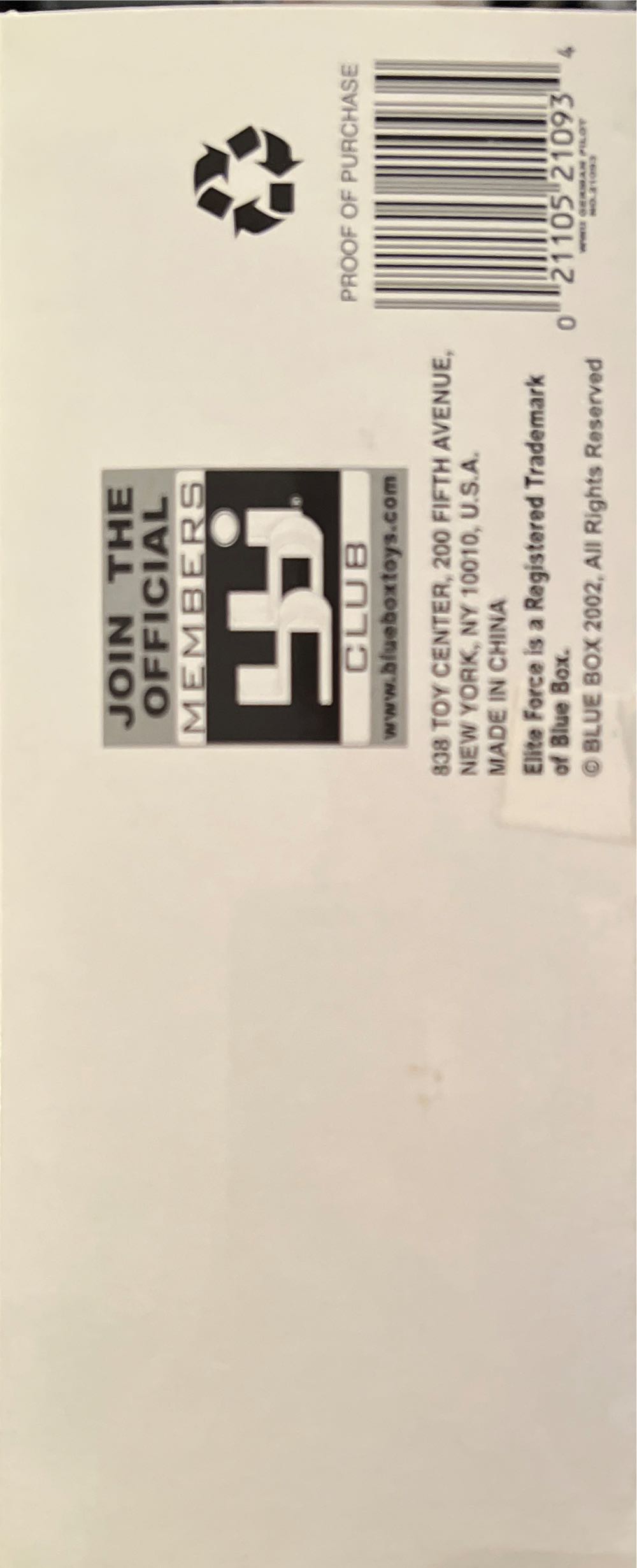 Elite Force WWII Luftwaffe Fighter Pilot - Blue Box Toys action figure collectible [Barcode 021105210934] - Main Image 4