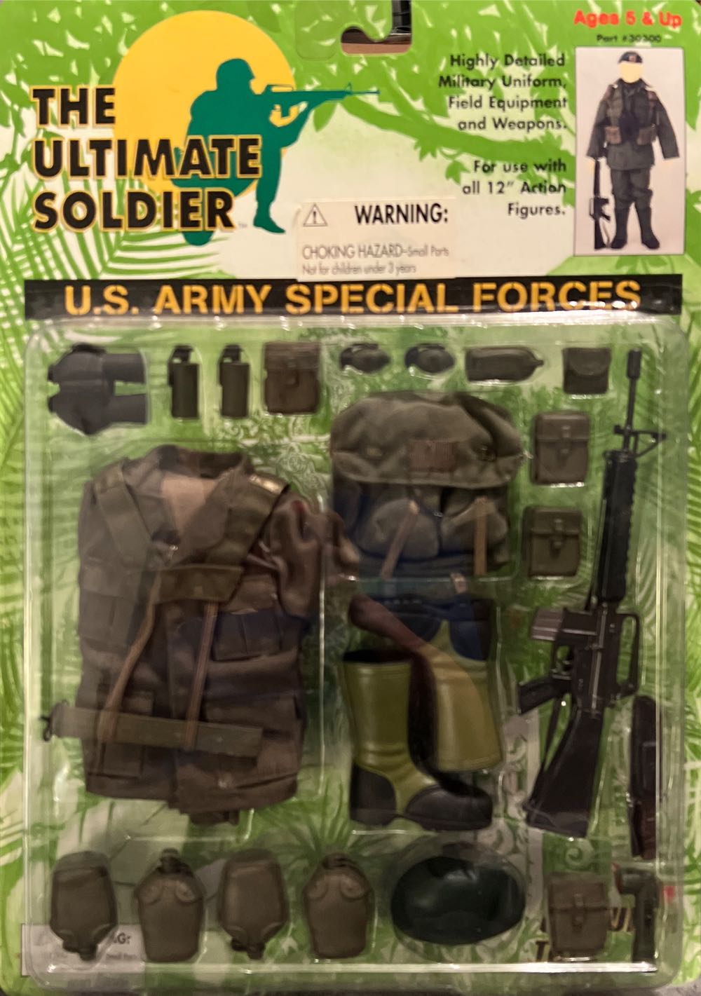 The Ultimate Soldier Us Army Special Forces Military ... - 21st Century Toys (The Ultimate Soldier) action figure collectible [Barcode 638748303000] - Main Image 1