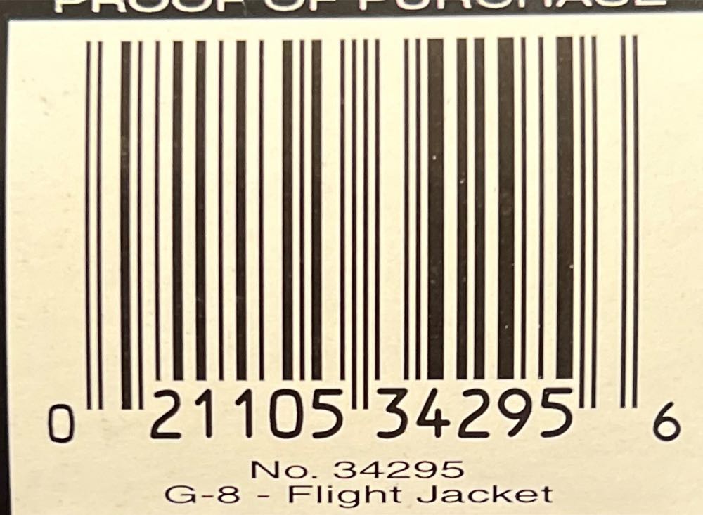 Elite Force Aviator Type G-8 Navy Flight Jacket - Blue Box Toys action figure collectible [Barcode 021105342956] - Main Image 3