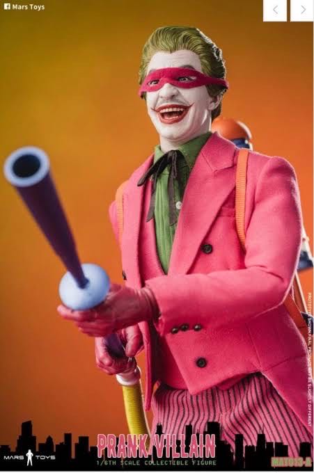 Prank Villain (Joker) - Mars Toys (Batman 1966) action figure collectible - Main Image 2