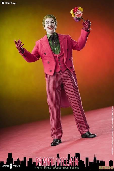 Prank Villain (Joker) - Mars Toys (Batman 1966) action figure collectible - Main Image 3