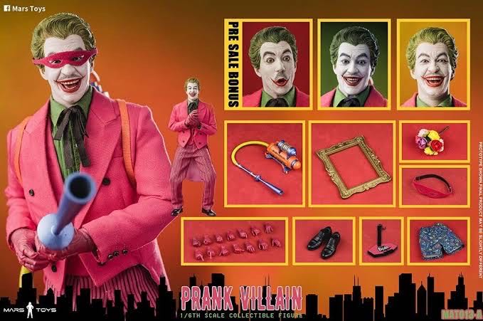Prank Villain (Joker) - Mars Toys (Batman 1966) action figure collectible - Main Image 4