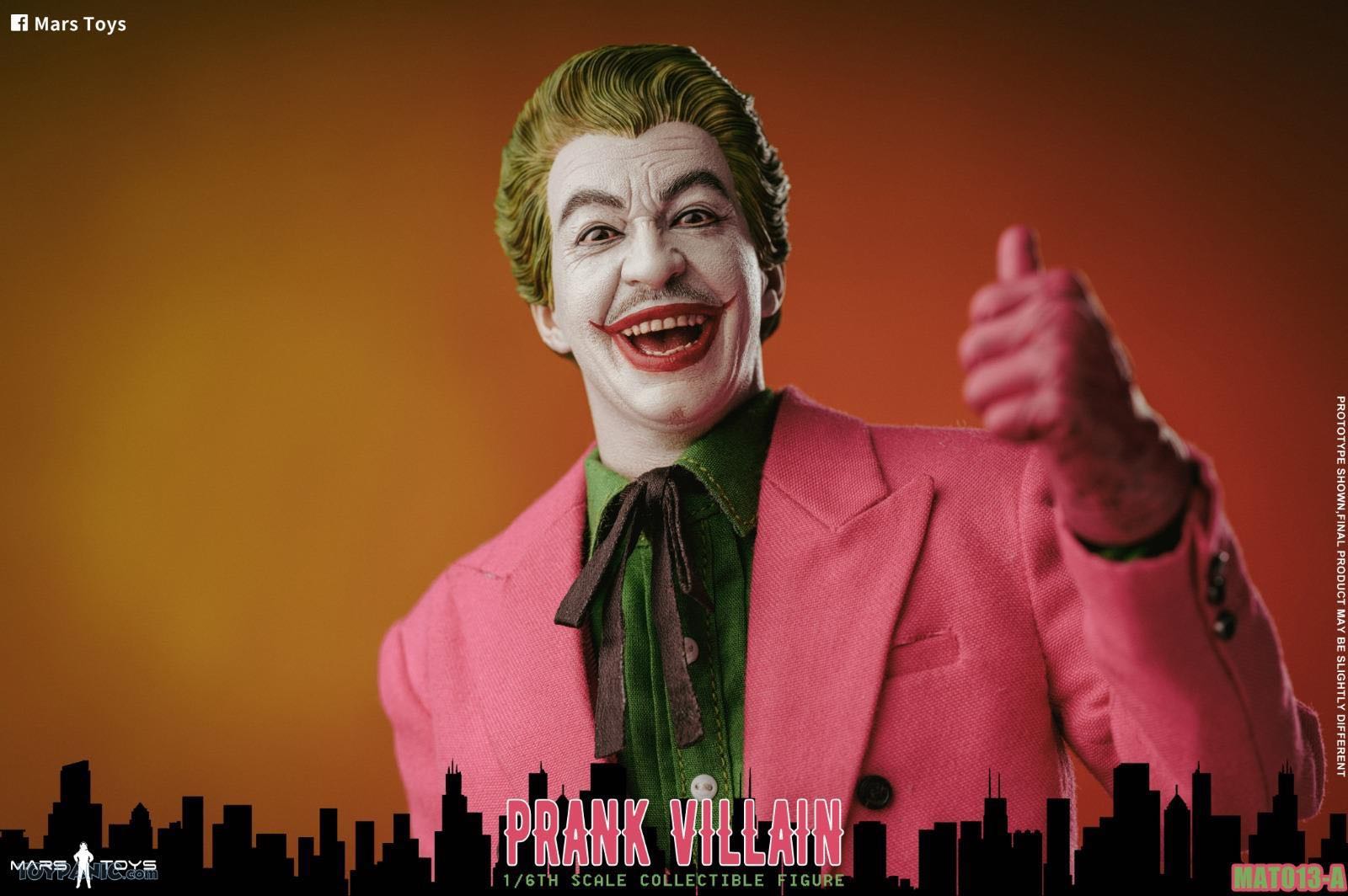 Prank Villain (Joker) - Mars Toys (Batman 1966) action figure collectible - Main Image 9