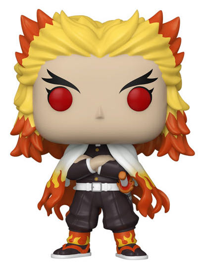 Demon Slayer- Kyojuro Rengoku # 1308 - Demon Slayer Funko Pops (Demon Slayer: Kimetsu no Yaiba) action figure collectible [Barcode 889698656238] - Main Image 1